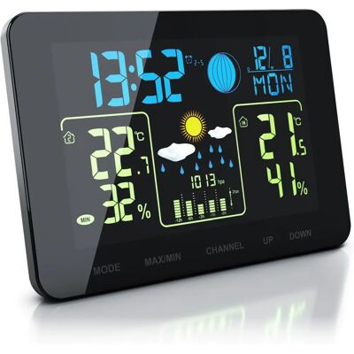 Bearware - Wetterstation - Farbdisplay - Außensensor - Wetterstation Bearware - Wetterstation - Farbdisplay - Außensensor - Wetterstation