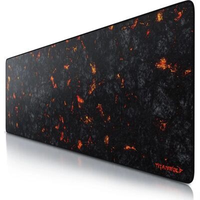 Titanwolf Gaming Mauspad - XXL Lava Schwarz - Gaming Mouse Pad Titanwolf Gaming Mauspad - XXL Lava Schwarz - Gaming Mouse Pad