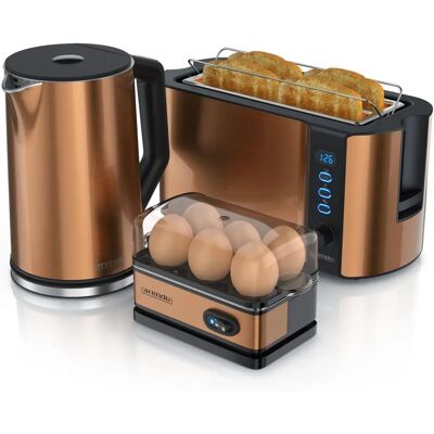 Arendo Kupfer Küchen-Set - Modell Colazione Arendo Kupfer Küchen-Set - Modell Colazione