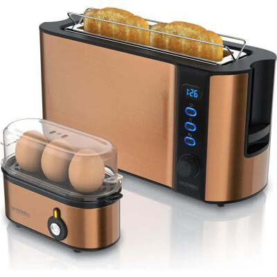 Arendo - FRUKOST - Toaster mit Eierkocher Arendo - FRUKOST - Toaster mit Eierkocher