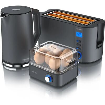 Arendo Wasserkocher, Toaster & Eierkocher - Küchengeräte-Set Arendo Wasserkocher, Toaster & Eierkocher - Küchengeräte-Set