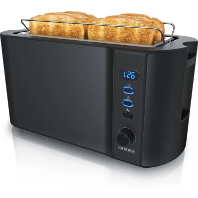 Arendo 4 Slice Toaster - Long Slot, Double Wall, Warming Rack Arendo 4 Slice Toaster - Long Slot, Double Wall, Warming Rack