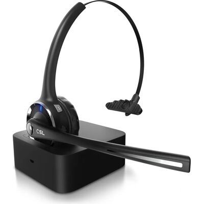 CSL Headset - Kabellos, Mono, Noise Cancelling, 18h Akku - Headset CSL Headset - Kabellos, Mono, Noise Cancelling, 18h Akku - Headset