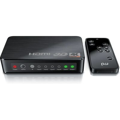 Primewire - UHD 5-Port HDMI Switch - 4K 60Hz Primewire - UHD 5-Port HDMI Switch - 4K 60Hz