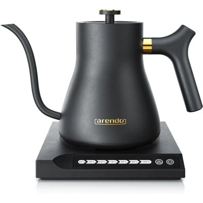 Arendo MIKA - Wasserkocher mit Digitalbasis - 0,5L - Edelstahl Arendo MIKA - Wasserkocher mit Digitalbasis - 0,5L - Edelstahl