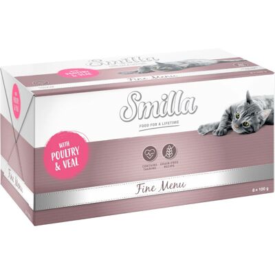 Smilla Poultry & Veal Wet Cat Food - 24 or 48 Pack Smilla Poultry & Veal Wet Cat Food - 24 or 48 Pack