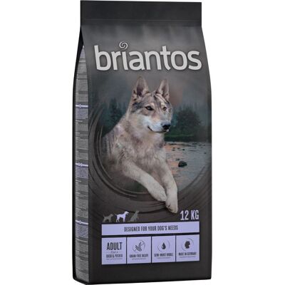 Briantos Duck & Potato Grain-Free Dog Food - 12kg Briantos Duck & Potato Grain-Free Dog Food - 12kg