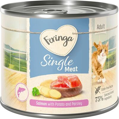 Feringa - Model 200g - Łosoś, Ziemniaki & Pietruszka - Mokra karma dla kota Feringa - Model 200g - Łosoś, Ziemniaki & Pietruszka - Mokra karma dla kota