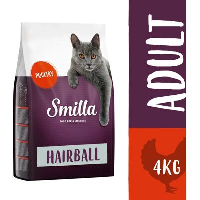 Smilla - Hairball volaille - 4 kg - Hairball - karma sucha dla kota Smilla - Hairball volaille - 4 kg - Hairball - karma sucha dla kota