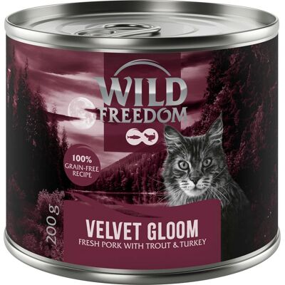 Wild Freedom Wieprzowina Indyk Pstrąg Bez Zbóż Mokra Karma - 6x200g Wild Freedom Wieprzowina Indyk Pstrąg Bez Zbóż Mokra Karma - 6x200g