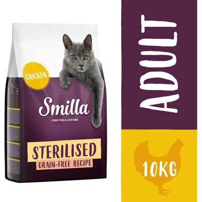 Smilla - Sterilised without cereals chicken - Kurczak - Karma dla kotów Smilla - Sterilised without cereals chicken - Kurczak - Karma dla kotów