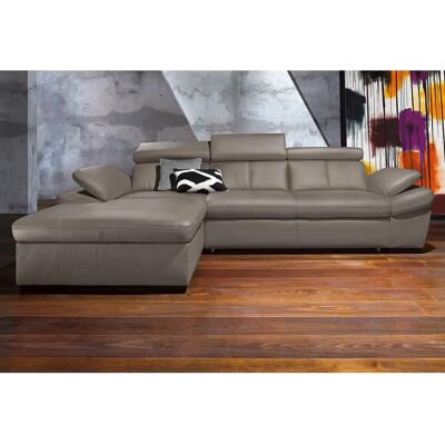 EXXPO Ecksofa Salerno - L-Form, Hoher Sitzkomfort, Naturleder EXXPO Ecksofa Salerno - L-Form, Hoher Sitzkomfort, Naturleder