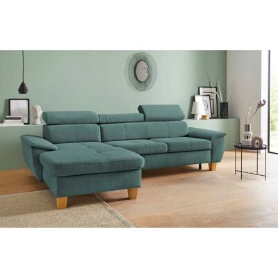 Sofa Fashion Enya L-Form Ecksofa mit Stauraum - Aqua Sofa Fashion Enya L-Form Ecksofa mit Stauraum - Aqua