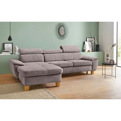 SOFA FASHION Enya - L-Form Microvelours Schlafsofa mit Bettfunktion SOFA FASHION Enya - L-Form Microvelours Schlafsofa mit Bettfunktion