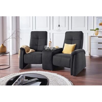 EXXPO Tivoli Kinosofa mit Relaxfunktion - 2-Sitzer, Grau EXXPO Tivoli Kinosofa mit Relaxfunktion - 2-Sitzer, Grau