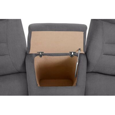 EXXPO - SOFA FASHION Ascoli 3-Sitzer Grau mit Relaxfunktion EXXPO - SOFA FASHION Ascoli 3-Sitzer Grau mit Relaxfunktion