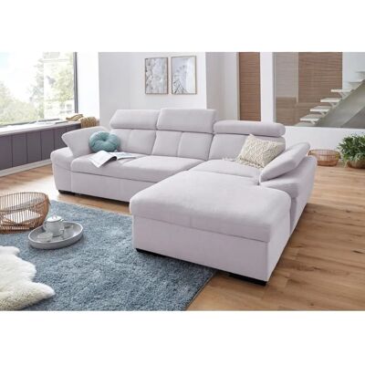 Sofa FASHION Salerno L-Form - Luxus-Microfaser - Recamiere rechts Sofa FASHION Salerno L-Form - Luxus-Microfaser - Recamiere rechts