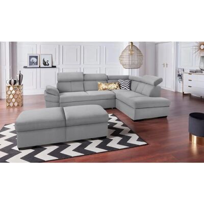 Sofa FASHION Salerno - L-Form, Microfaser, mit Bettfunktion Sofa FASHION Salerno - L-Form, Microfaser, mit Bettfunktion