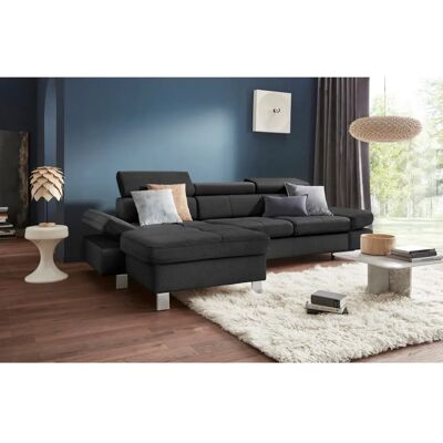 EXXPO - SOFA FASHION Fiji - L-Form Webstoff Sofa - 292x98x167cm EXXPO - SOFA FASHION Fiji - L-Form Webstoff Sofa - 292x98x167cm