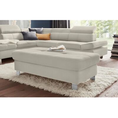 SOFA FASHION Fiji Beige - Hocker - Modernes Design SOFA FASHION Fiji Beige - Hocker - Modernes Design