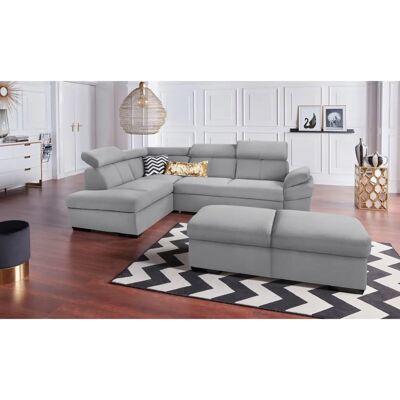 SOFA FASHION Salerno L-Form Microfaser Sofa SOFA FASHION Salerno L-Form Microfaser Sofa