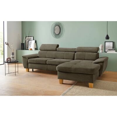 Sofa Enya - L-Form, Mikrofaser Vintage, Recamiere rechts - Sofa Sofa Enya - L-Form, Mikrofaser Vintage, Recamiere rechts - Sofa