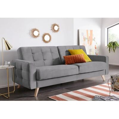 EXXPO - SOFA FASHION 3-Sitzer Nappa - Webvelours EXXPO - SOFA FASHION 3-Sitzer Nappa - Webvelours