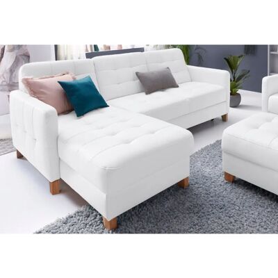 SOFA FASHION Elio L-Form Sofa - Recamiere, Bettfunktion SOFA FASHION Elio L-Form Sofa - Recamiere, Bettfunktion