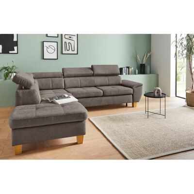 Sofa Fashion Enya L-Form Mikrofaser Vintage Couch - Sofa Sofa Fashion Enya L-Form Mikrofaser Vintage Couch - Sofa