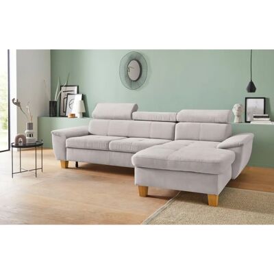 Sofa Enya - L-Form Webvelours - SOFA FASHION Sofa Enya - L-Form Webvelours - SOFA FASHION