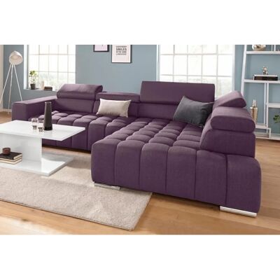 Ecksofa EXXPO Elias - L-Form, Bettfunktion, Rot Ecksofa EXXPO Elias - L-Form, Bettfunktion, Rot