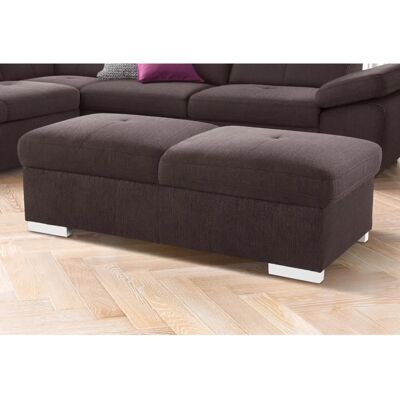 exxpo - sofa fashion Frühling Mocca Hocker - Pouf exxpo - sofa fashion Frühling Mocca Hocker - Pouf