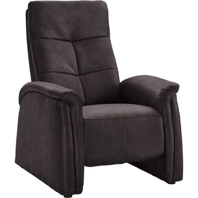 SOFA FASHION Tivoli Relaxsessel - Hochlehnsessel, Braun, Microfaser Lederoptik SOFA FASHION Tivoli Relaxsessel - Hochlehnsessel, Braun, Microfaser Lederoptik