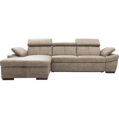 SOFA FASHION Salerno Mikrofaser L-Form Couch - Sofa SOFA FASHION Salerno Mikrofaser L-Form Couch - Sofa