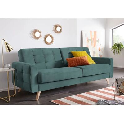 EXXPO Nappa 3-Sitzer Sofa - Webvelours L-Form EXXPO Nappa 3-Sitzer Sofa - Webvelours L-Form