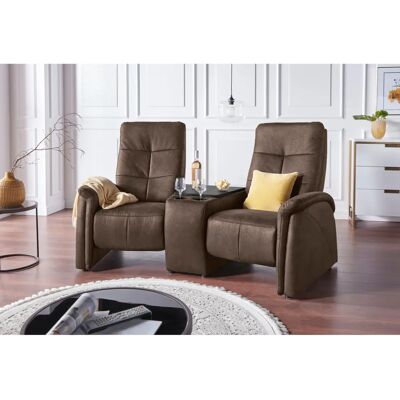 EXXPO SOFA FASHION Tivoli - 2-Sitzer Relaxsofa - Mikrofaser Braun EXXPO SOFA FASHION Tivoli - 2-Sitzer Relaxsofa - Mikrofaser Braun