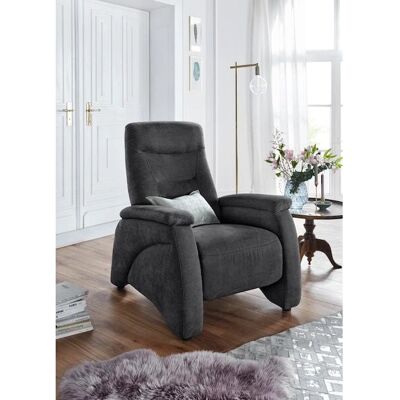 SOFA FASHION Ascoli - Relaxsessel - Webvelours - grau SOFA FASHION Ascoli - Relaxsessel - Webvelours - grau