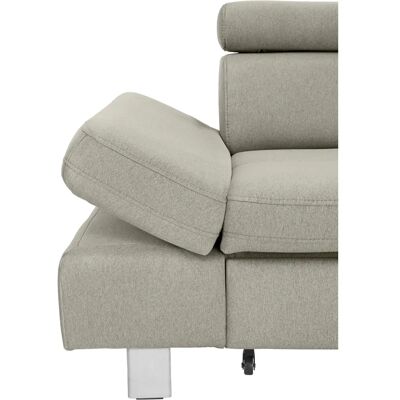 Exxpo Fiji Beigefarbenes L-Form Sofa - Sofa Exxpo Fiji Beigefarbenes L-Form Sofa - Sofa