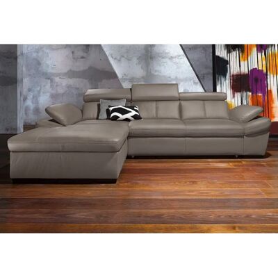 Sofa FASHION Salerno - Modernes L-Form Naturleder Sofa Sofa FASHION Salerno - Modernes L-Form Naturleder Sofa