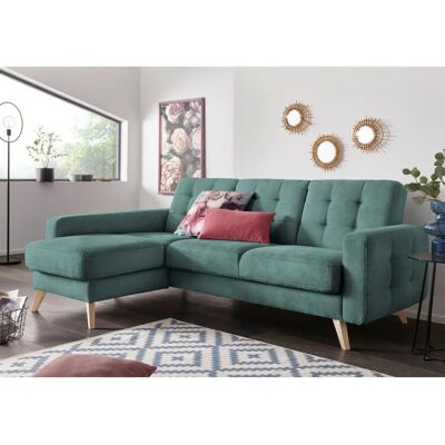 Sofa Fashion Nappa L-Form Webvelours - Couch Sofa Fashion Nappa L-Form Webvelours - Couch