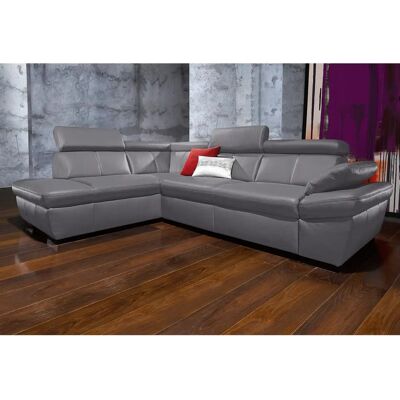 Ecksofa Salerno - Modernes Ecksofa mit Ottomane & Stauraum - 268x77x204 cm Ecksofa Salerno - Modernes Ecksofa mit Ottomane & Stauraum - 268x77x204 cm
