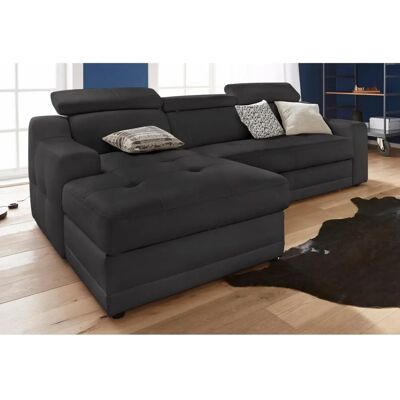 exxpo - sofa fashion Lotos Sofa - Schwarz - Ecke, Modell Lotos exxpo - sofa fashion Lotos Sofa - Schwarz - Ecke, Modell Lotos