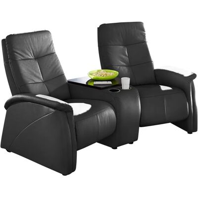 EXXPO Tivoli Sofa - Relax, 2-Sitzer, Kunstleder, Schwarz EXXPO Tivoli Sofa - Relax, 2-Sitzer, Kunstleder, Schwarz