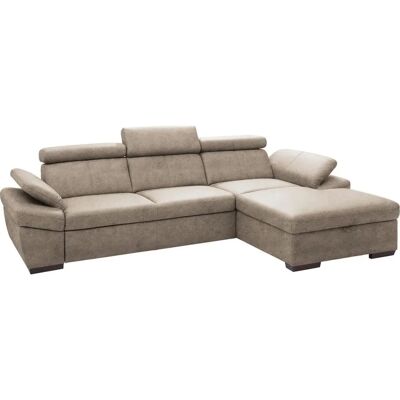 Sofa FASHION Salerno L-Form Microfaser Lederoptik - Sofa Sofa FASHION Salerno L-Form Microfaser Lederoptik - Sofa