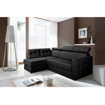 Ecksofa EXXPO - Platzsparende L-Form mit Leder Ecksofa EXXPO - Platzsparende L-Form mit Leder