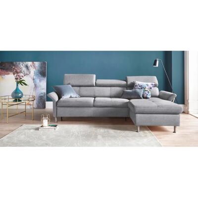 exxpo - sofa fashion Maretto Beiges L-Form-Sofa mit Stauraum & Bettfunktion exxpo - sofa fashion Maretto Beiges L-Form-Sofa mit Stauraum & Bettfunktion