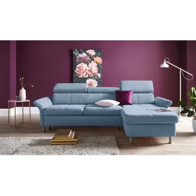 Exxpo Maretto Blau L-Form Sofa - Couch Exxpo Maretto Blau L-Form Sofa - Couch
