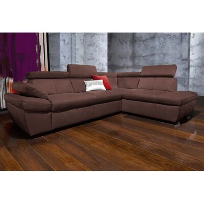 Ecksofa Salerno - Modernes L-Form mit Microfaser & Stauraum Ecksofa Salerno - Modernes L-Form mit Microfaser & Stauraum