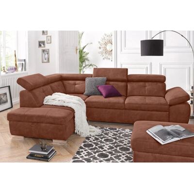 Ecksofa EXXPO Spring Reversible Microfaser - Wohnlandschaft Ecksofa EXXPO Spring Reversible Microfaser - Wohnlandschaft