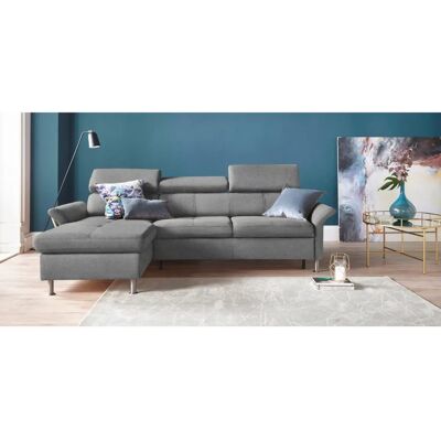 Exxpo Maretto Grau L-Form Couch - Sofa Exxpo Maretto Grau L-Form Couch - Sofa